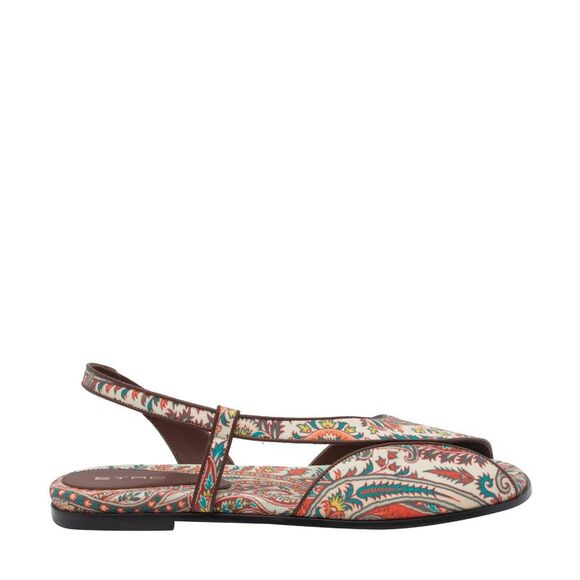 Etro Women Floral Paisley Motif Sandals